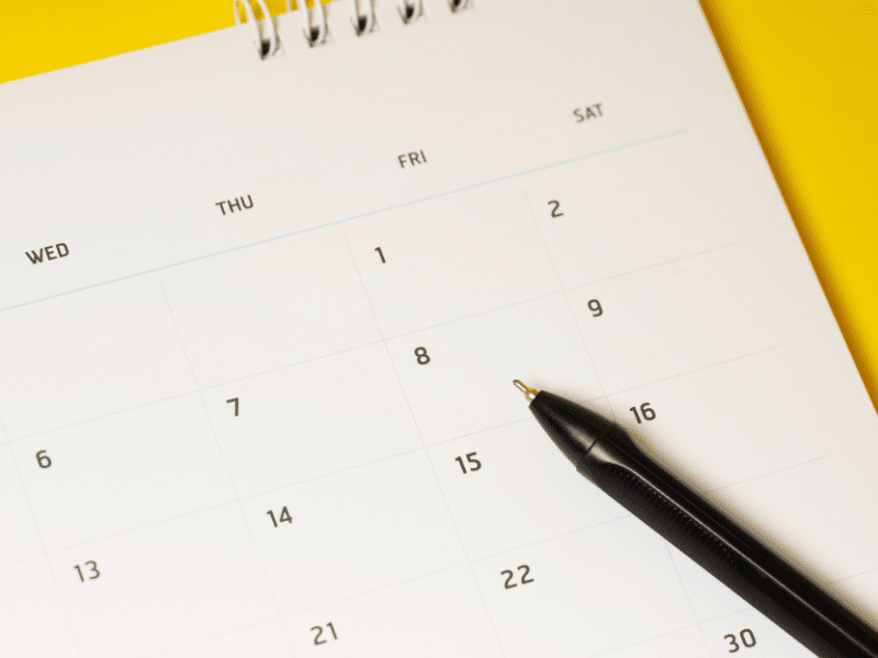 planning de l'année 2026-2027, les temps à l'école et en entreprise